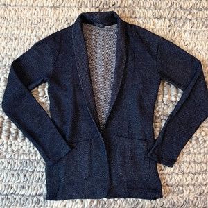 ZARA Navy Cardigan - Size Small
